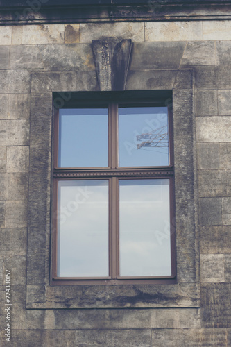old vintage door and window...
