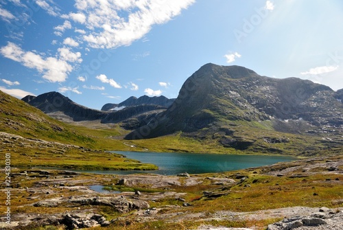 Trollstigen landscape along Country Road 63 in Norway
