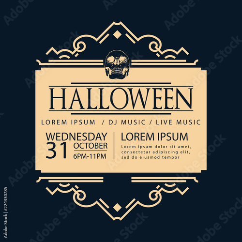 happy halloween vintage