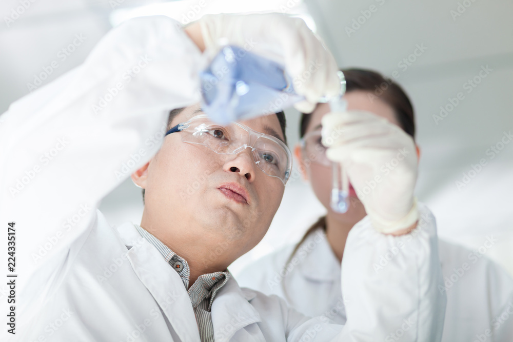 people working at laboratory people working at laboratory