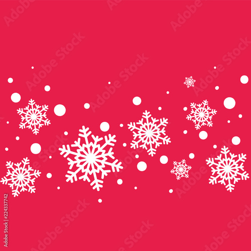 carte noël flocon de neige
