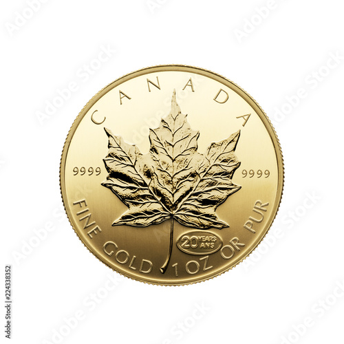 Maple Leaf Goldmünze 50 Dollars Canada Elizabeth