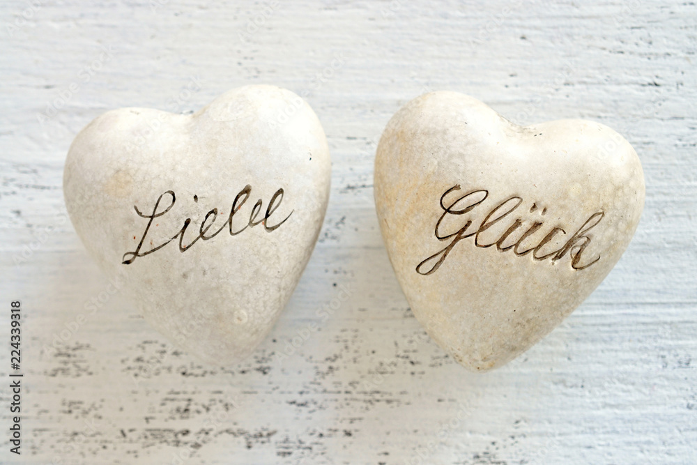 Obraz premium Liebe & Glück