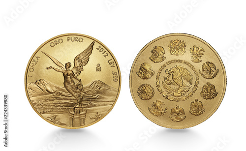 1 Onza Mexicanos oro puro mexiko