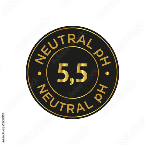 Neutral pH icon