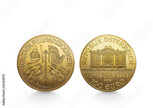 Wiener Philharmoniker Goldmünze 1 unze 100 Euro