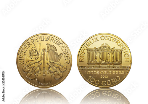 Wiener Philharmoniker Goldmünze 1 unze 100 Euro