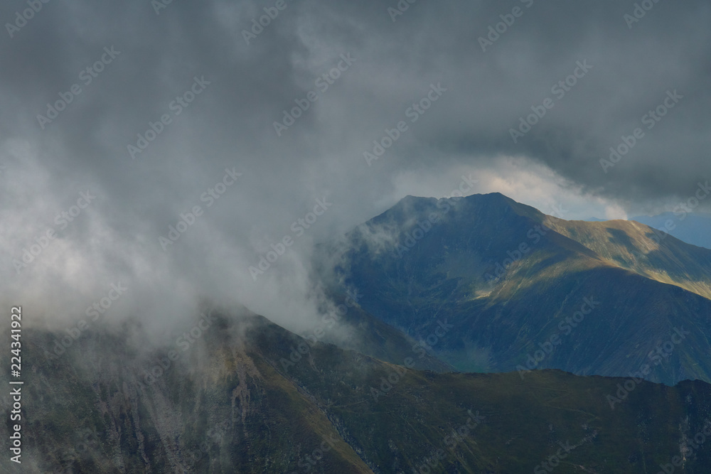 Rocky mountain landscape in the summer Rocky mountain landscape in the summer