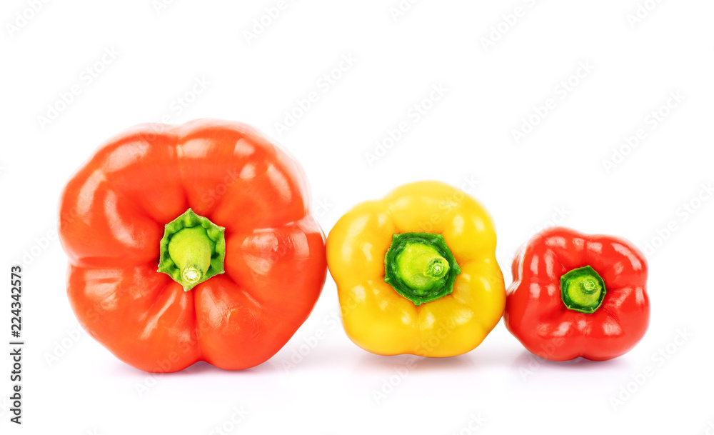 Sweet Bulgarian pepper mix: red, yellow, orange Sweet Bulgarian pepper mix: red, yellow, orange
