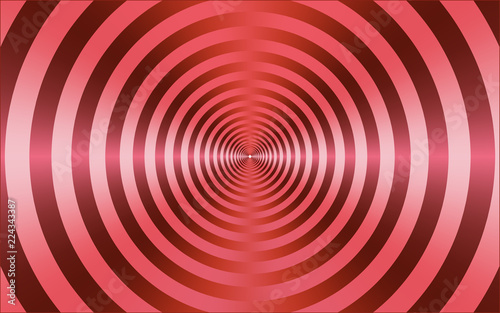 abstract red metallic background. Concentric circles for the concept of focus  targets and goals. business presentation  template  card. brochure  banner  notes and technology ideas. 