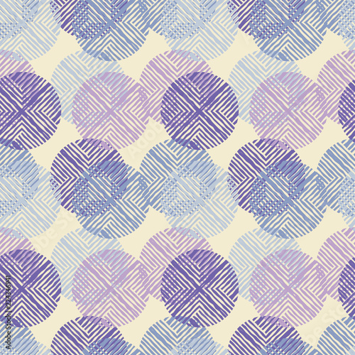 Polka dot seamless pattern. Geometric background. Dots, circles and buttons. Can be used for wallpaper, textile, invitation card, wrapping, web page background.