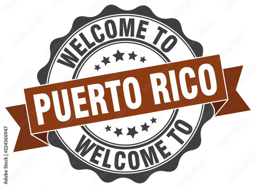 Puerto Rico round ribbon seal Puerto Rico round ribbon seal
