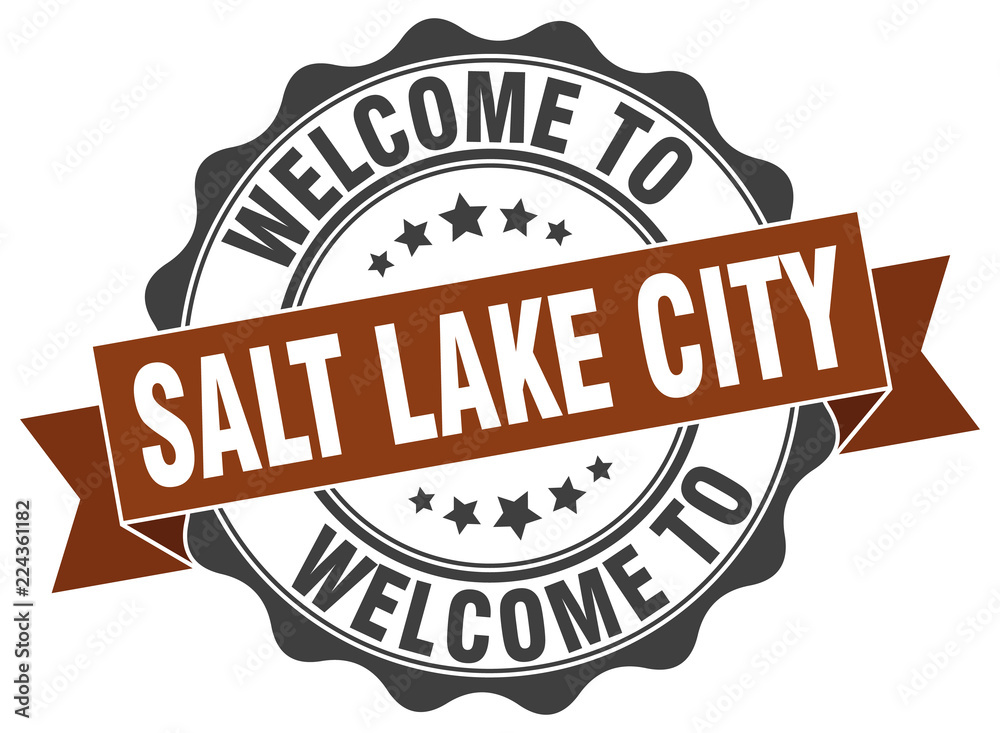 Salt Lake City round ribbon seal