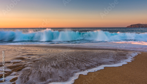 Fototapeta Sunrise art Bore beach