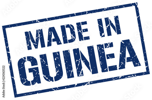 made in Guinea stamp