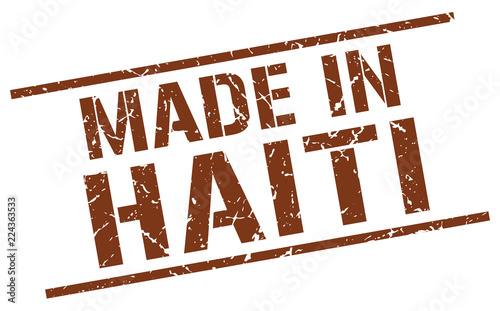 made in Haiti stamp