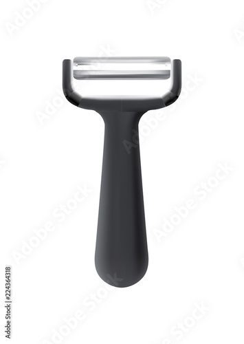 Vegetables Peeler - Mock Up Template Isolated on White Background Easy to Edit