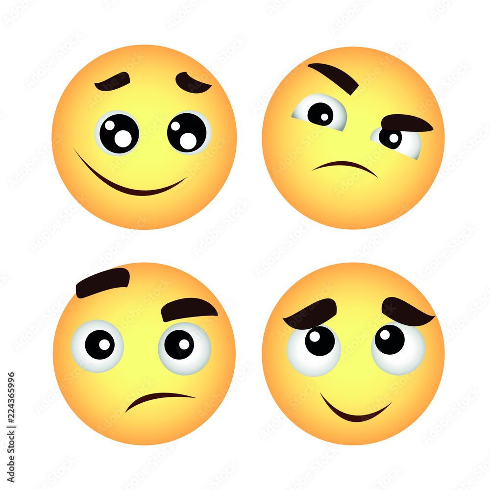 smilies, icons for website, vector smilies, icons for website, vector