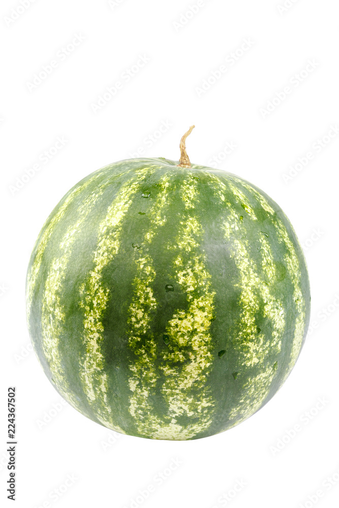 Fresh fruit of watermelon on white background. Fresh fruit of watermelon on white background.