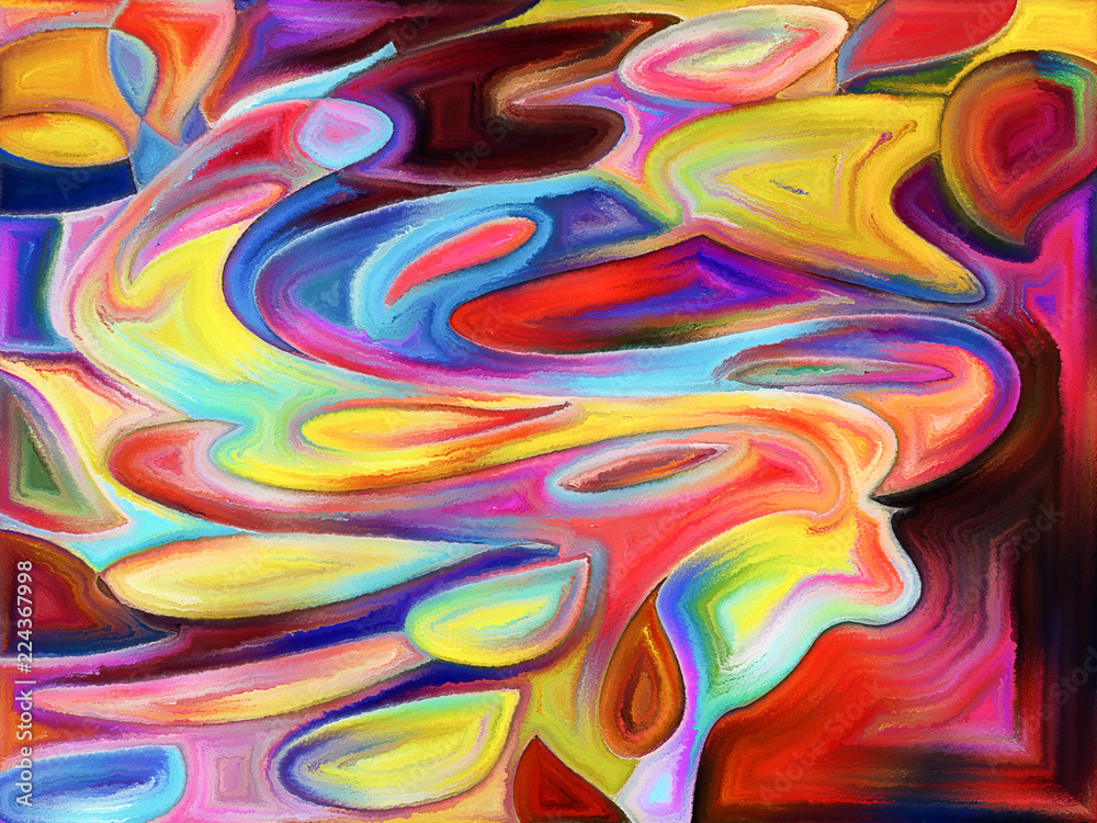 Obraz premium Painted Fragments