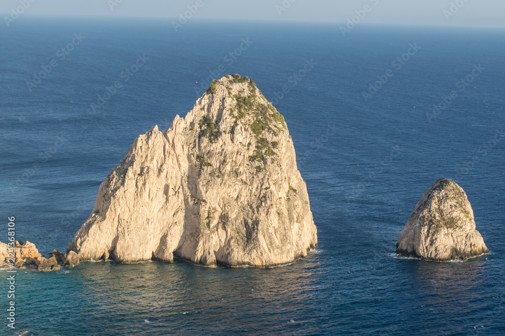 Keri cliffs in Zakynthos (Zante) island in Greece