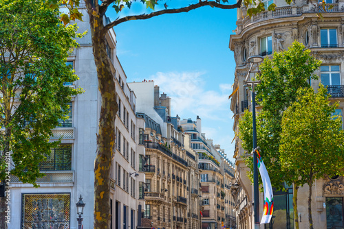 Elegant buildings in Paris © Gabriele Maltinti