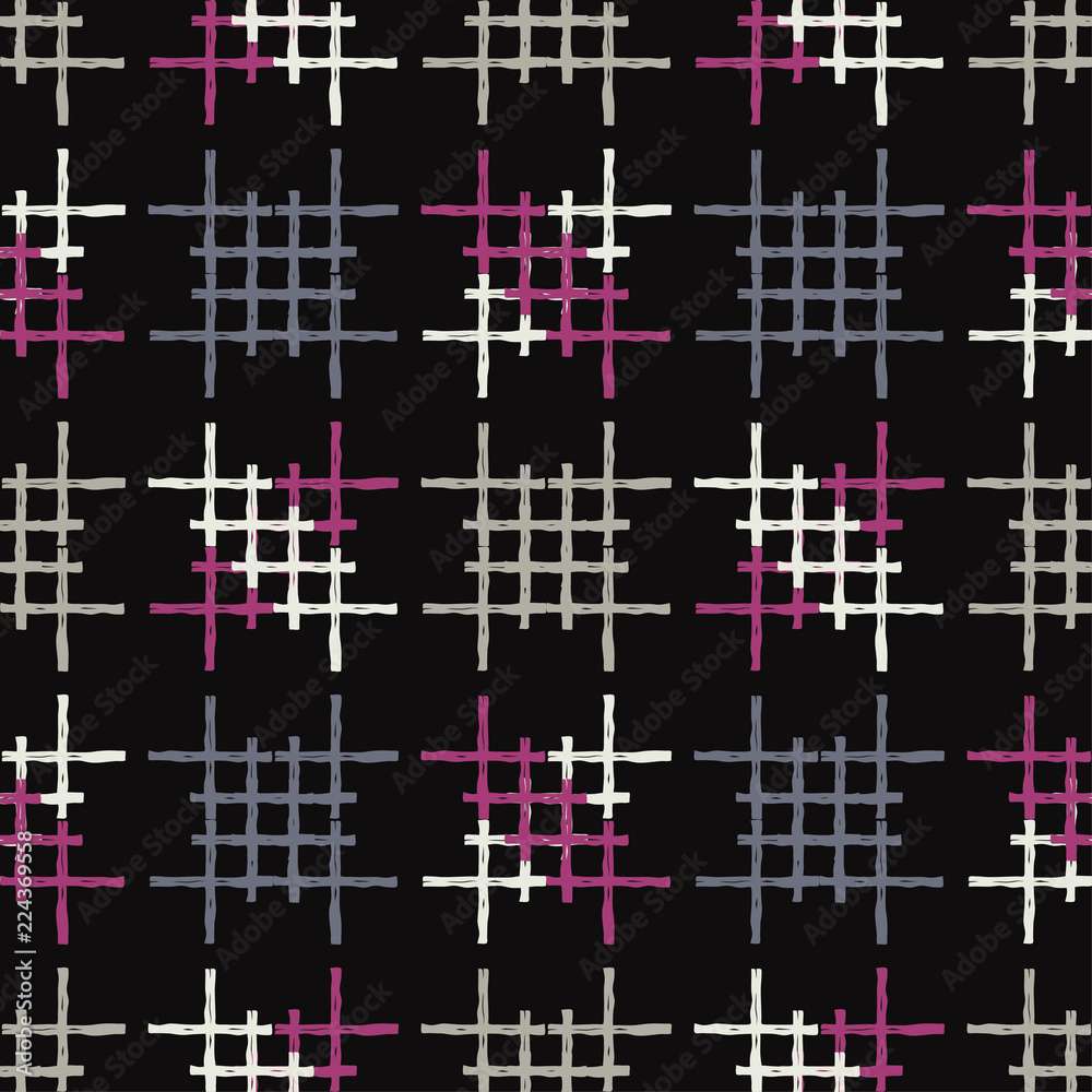 Obraz premium Ethnic boho seamless pattern. Traditional ornament. Tribal pattern. Folk motif. Can be used for wallpaper, textile, invitation card, wrapping, web page background.