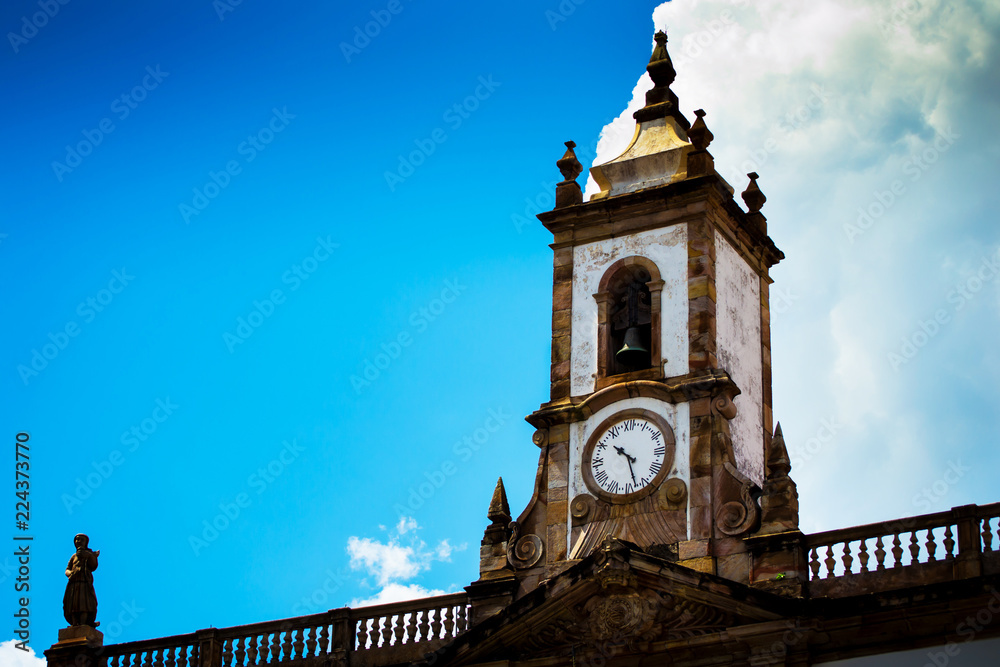 Detail of a building, Ouro Preto, Minas Gerais