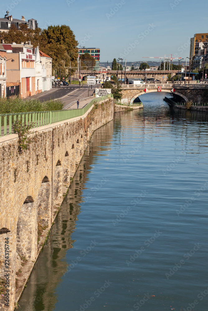 Obraz premium voies navigables