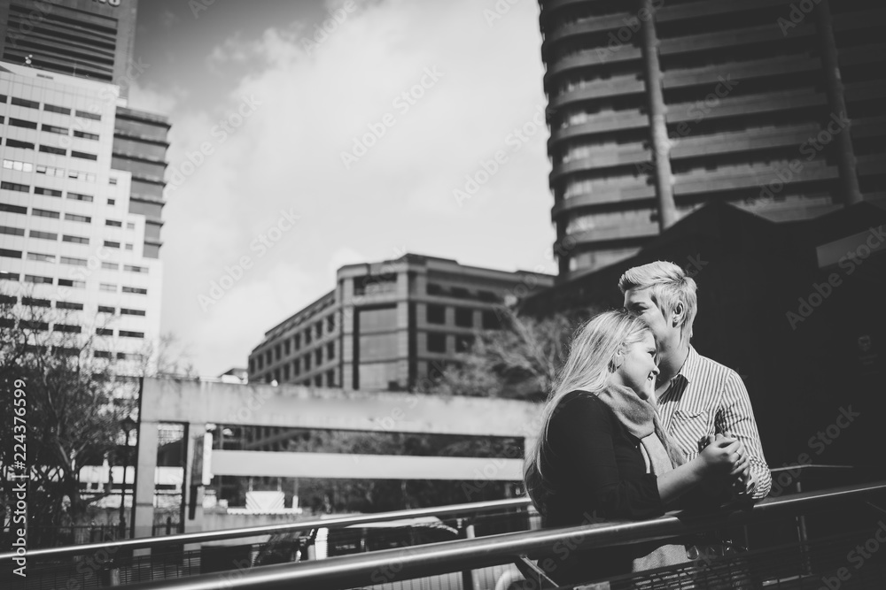 Close up image of a same sex female / lesbian couple enjoying sightseeing in the Cape Town South Africa city Center Close up image of a same sex female / lesbian couple enjoying sightseeing in the Cape Town South Africa city Center