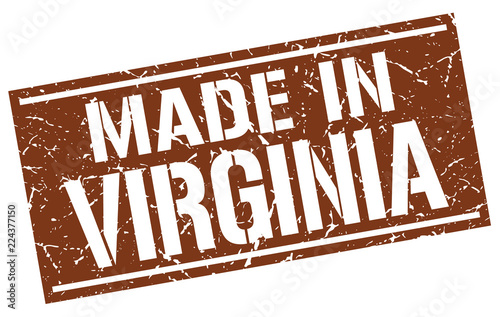 made in Virginia stamp