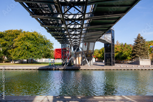 Pont bassin de la Villette photo