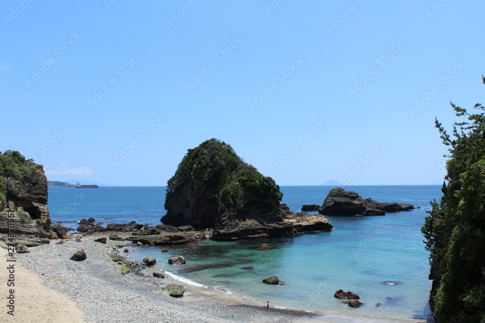 Obraz premium 田牛浜