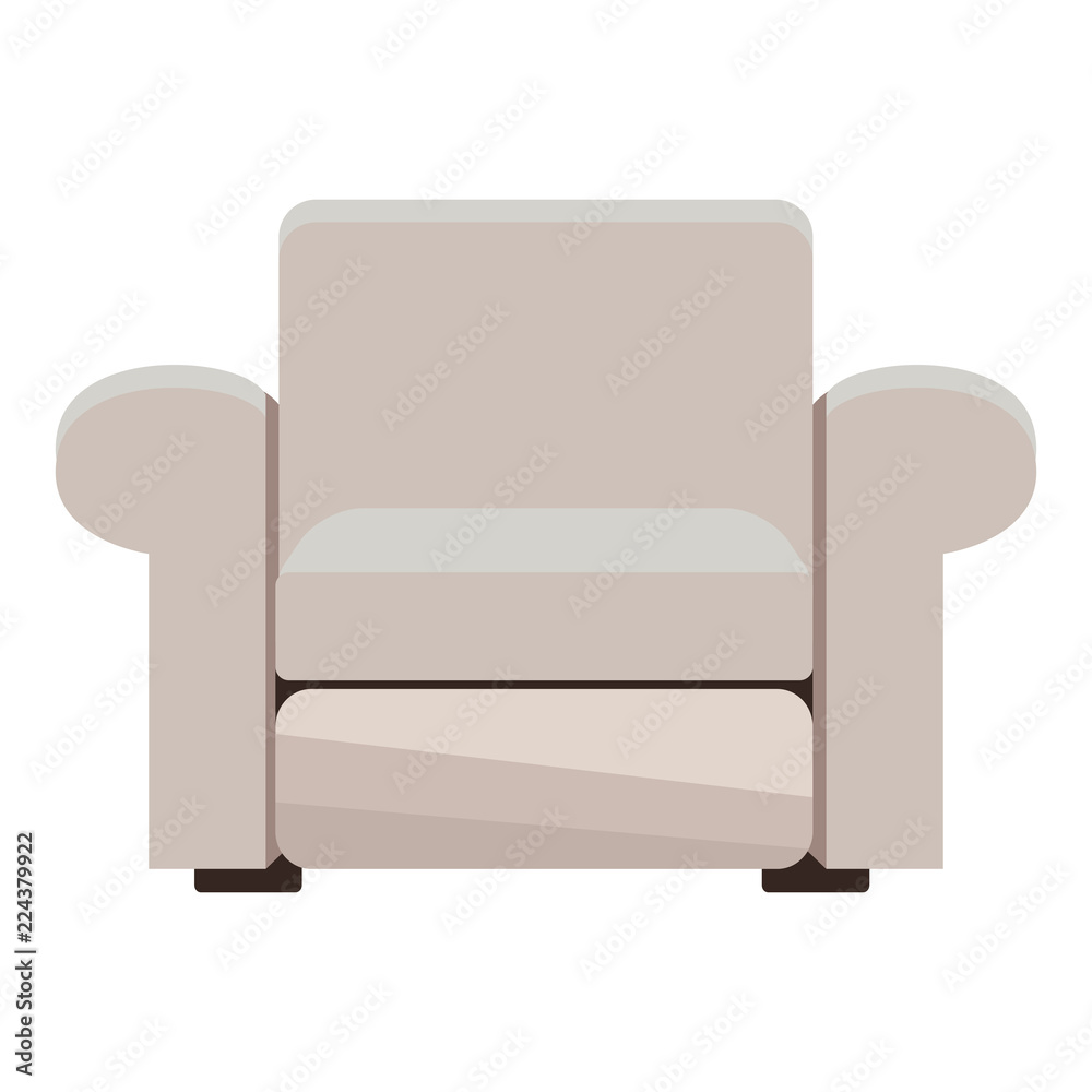 Sofa funiture isolated