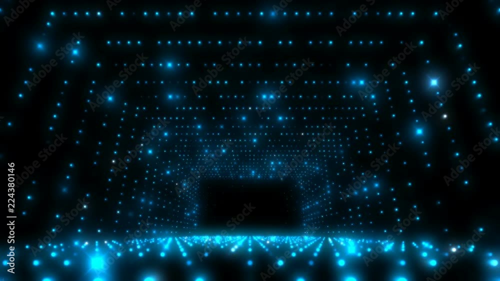 Led Dot light tech Fly through