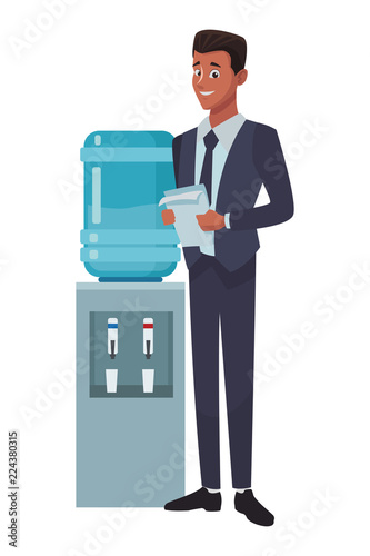 Businessman at office