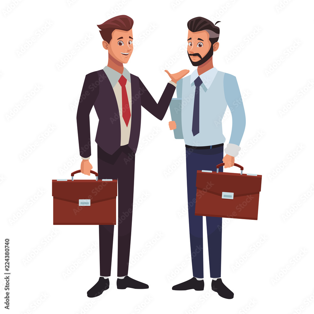 Business meeting cartoon Business meeting cartoon