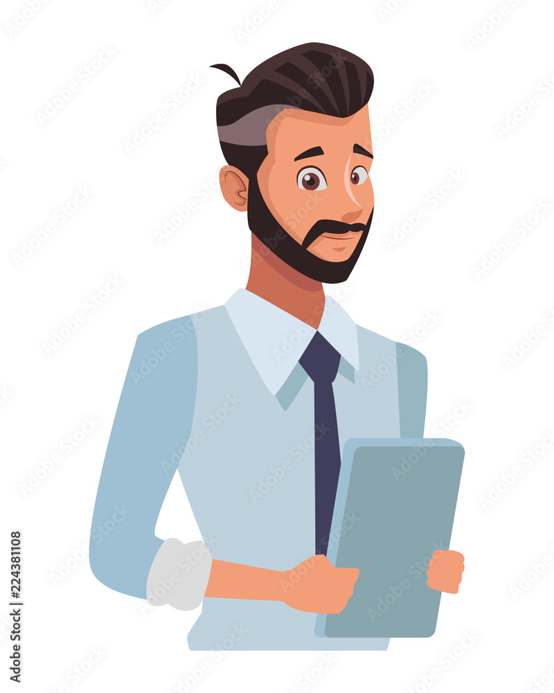 Executive businessman cartoon Executive businessman cartoon