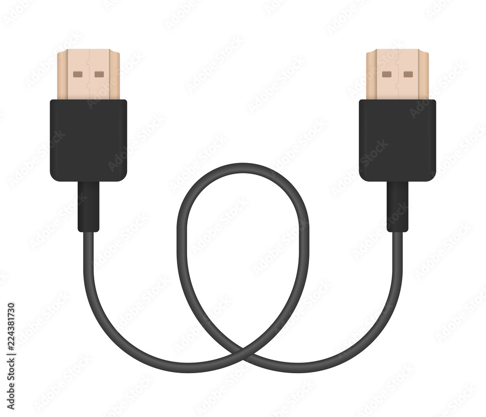 Vector Illustration of Cable Vector Illustration of Cable