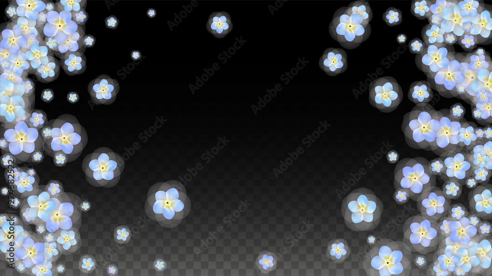 Blue Vector Realistic Blue Petals Falling on Transparent Background. Spring Romantic Flowers Illustration. Flying Petals. Sakura Spa Design. Blossom Confetti. Design Elements for Wedding Decoration. Blue Vector Realistic Blue Petals Falling on Transparent Background. Spring Romantic Flowers Illustration. Flying Petals. Sakura Spa Design. Blossom Confetti. Design Elements for Wedding Decoration.