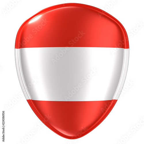 Free Download 3d rendering of an Austria flag icon. - GFXLoad