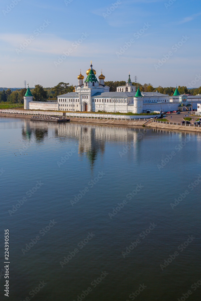 Fototapeta premium View of Ipatievsky Monastery, Kostroma, Russia