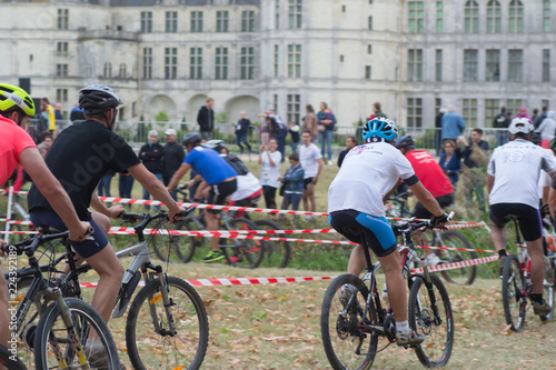Tableau sur toile défi interentreprise chambord