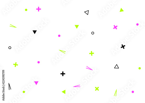 Abstract creative concept vector comic pop art style blank, layout template with geometric symbols and dots background. For sale banner, empty bubble, illustration book design and web sites