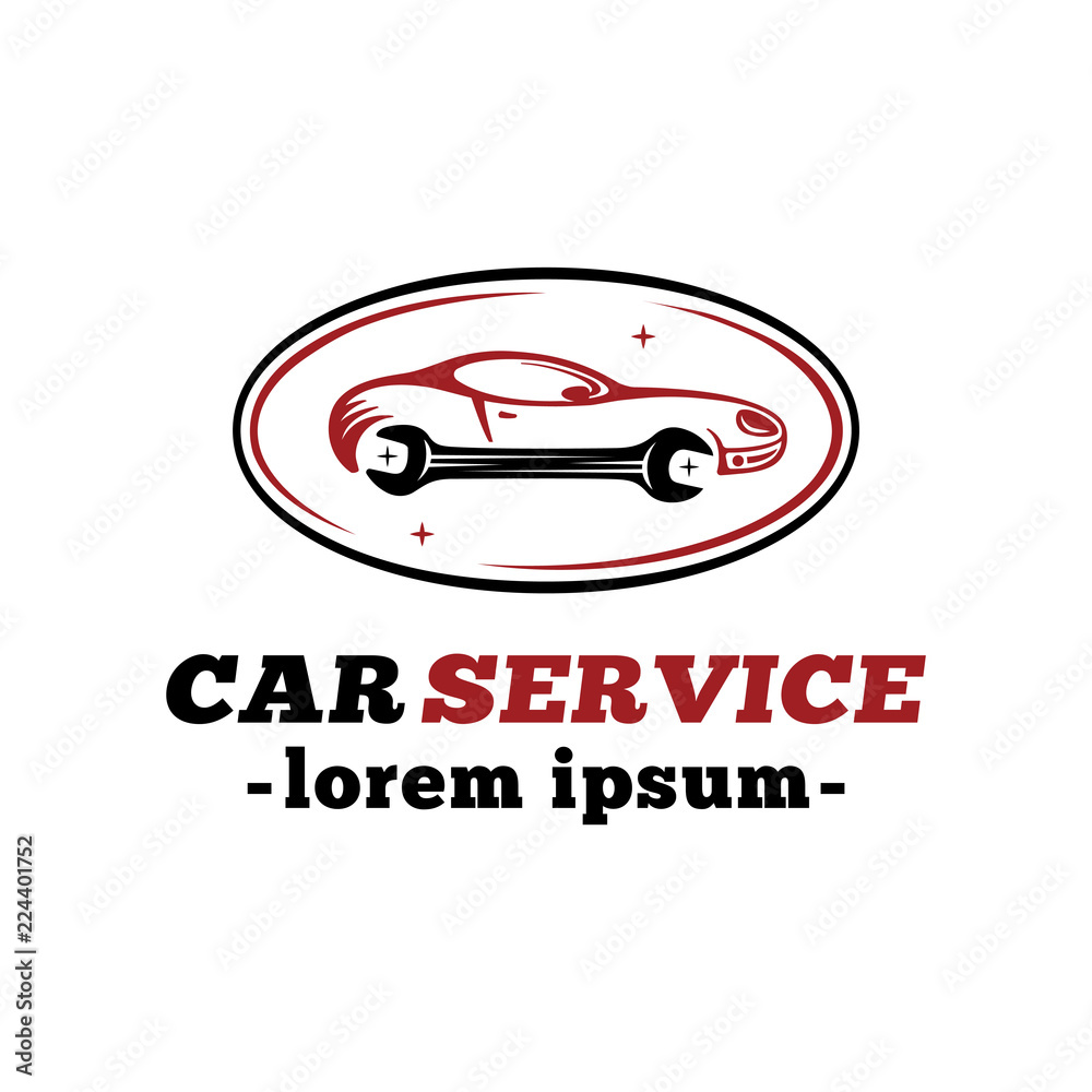 Car Service logo. Vector and illustrations.