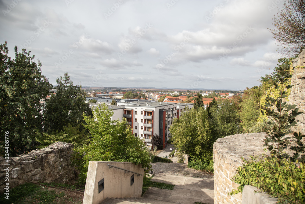 view of Nordhausen in Germany