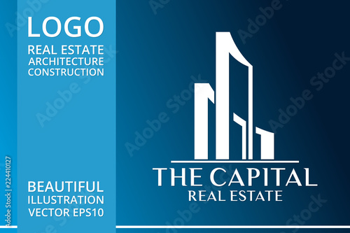Real Estate, Building, Construction and Architecture Logo Vector Design Eps 10