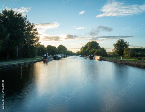 Canal Sunset Photograph