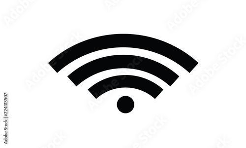 Free wifi signal connection symbol cup rest internet access vector