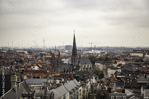 View of Ghent from the height © esebene